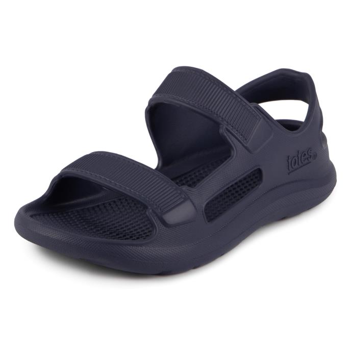 totes® SOLBOUNCE Kids Sport Sandal Navy Extra Image 2